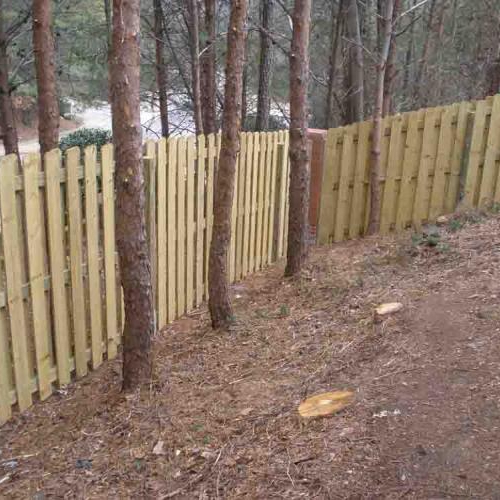 Wood Fence 11
