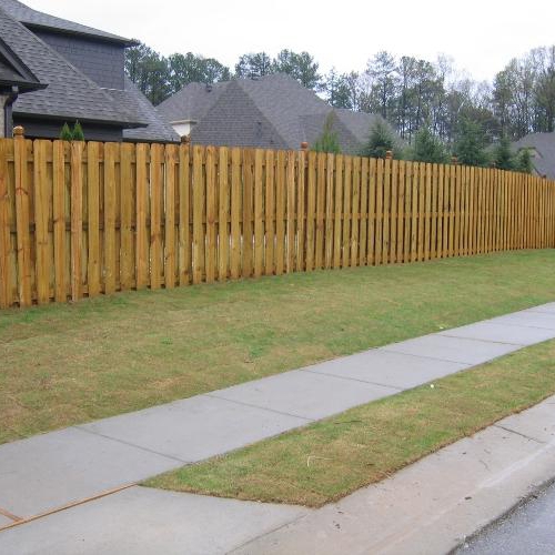 Wood Fence 4