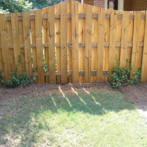 Wood Fence 9