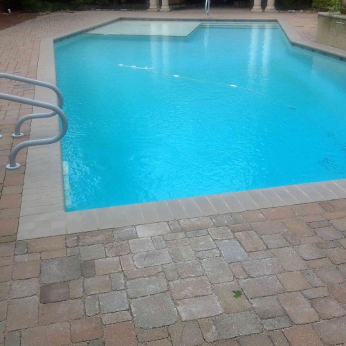 Paver Pool Deck 4