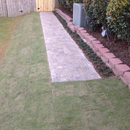 Paver Walkway 4