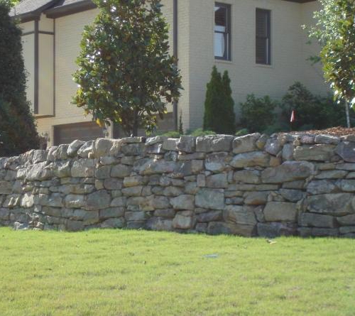 Stacked Stone Wall 3