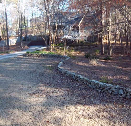 Stacked Stone Wall 6