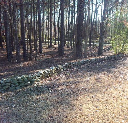 Stacked Stone Wall 7