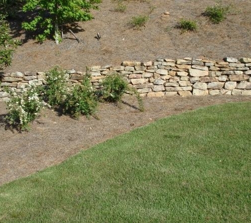 Stacked Stone Wall 2