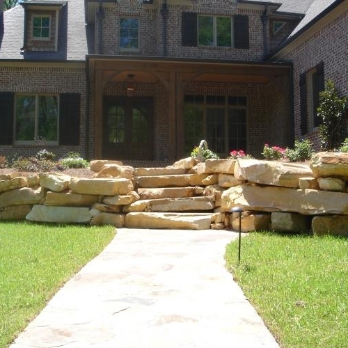 Walkway to Boulder Stairs